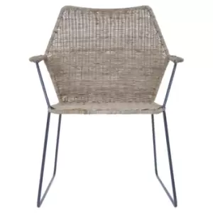Image of Olivia's Milly Angled Design Occasional Chair