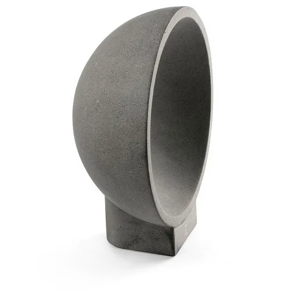 Image of Gaia Outdoor Pedestal Light Grey Cement 2700K IP55