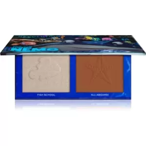 Image of Makeup Revolution X Finding Nemo illuminating and bronzing palette shade Wake Up 9 g