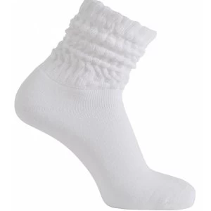 Image of Horizon Slouch Sock UK Size 4 7 White