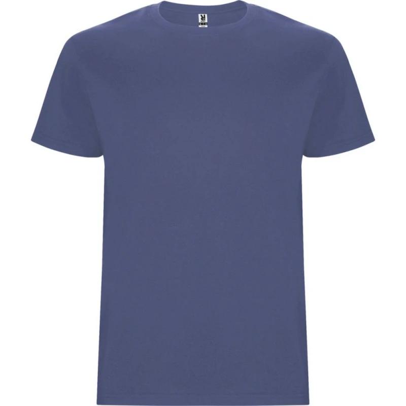 Image of ROLY Stafford Short-Sleeved T-Shirt in Bright Blue Size: 3-4 Years Bright Blue Unisex 3-4 Years