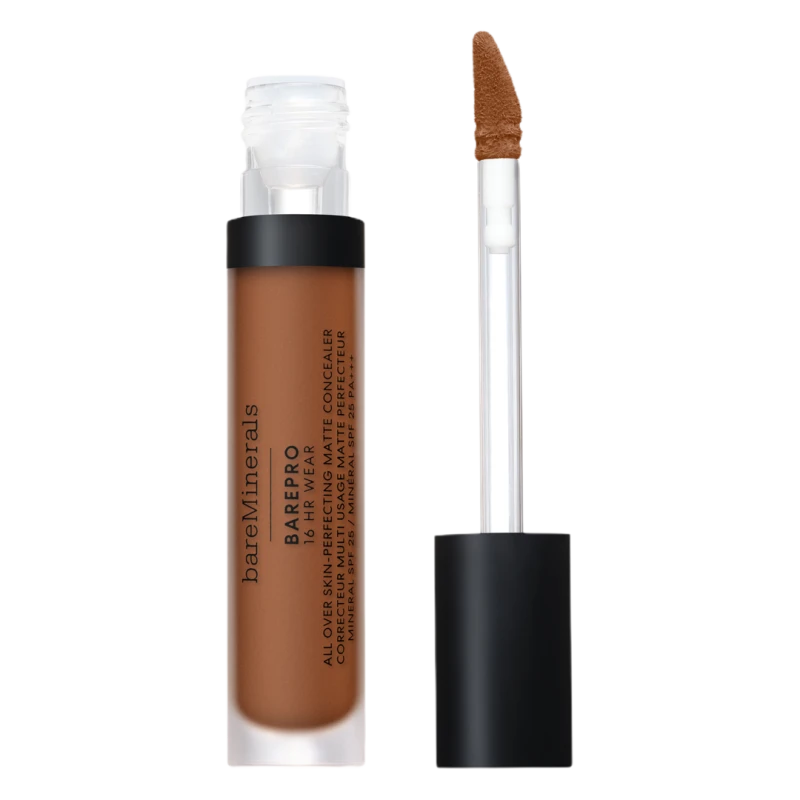 Image of bareMinerals BarePro 16HR Wear All Over Skin-Perfecting Matte Concealer SPF25 7.5ml 455 - Medium Deep Neutral