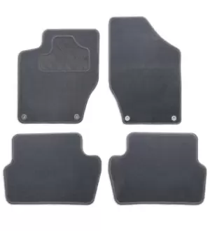 Image of CUSTOPOL Floor mat set PGT155C PEUGEOT,CITROEN,DS,308 I Schragheck (4A_, 4C_),C4 II (B7),DS 4 / DS 4 CROSSBACK