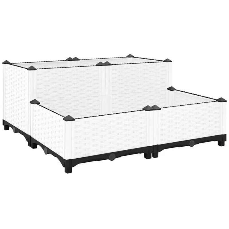 Image of VIDAXL Raised Bed 80x80x38cm Polypropylene Vidaxl 8720845672065