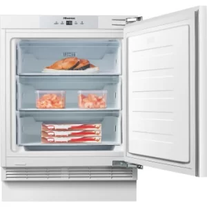 Image of Hisense FUV124D4AW1 97L Integrated Undercounter Freezer