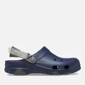 Image of Crocs Mens Classic All Terrain Clogs - Navy/Dusty Olive - M10