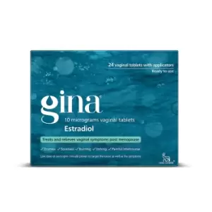Image of Gina 10mcg Vaginal Tablets