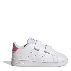 Image of adidas Advantage Infant Girls Trainers - White