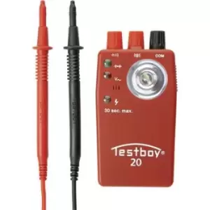 Image of Testboy 20 Plus Continuity tester CAT II 300 V LED, Acoustic