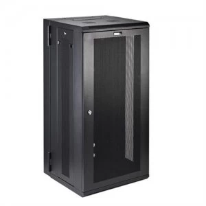 Image of StarTech.com 26U 19" Wall Mount Network Cabinet - 16" Deep Hinged Locking IT Network Switch Depth Enclosure - Assembled Vented Computer Equipment Data