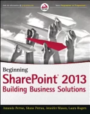 Image of beginning sharepoint 2013 building business solutions