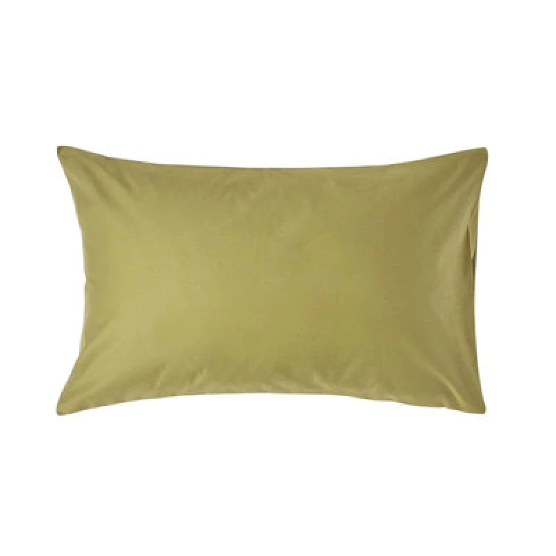 Image of Homescapes Egyptian Cotton Housewife Pillowcase 1000 TC Olive
