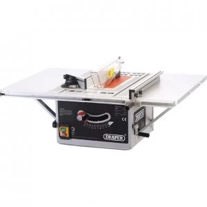 Image of Draper BTS252 Table Saw 254mm Blade Inc Extra Saw Blade 240v