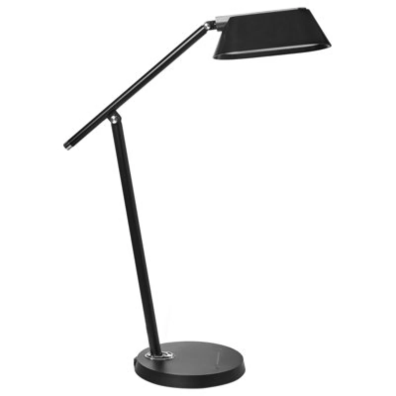 Image of Beliani LED Desk Lamp Leonis With Dimmer Black
