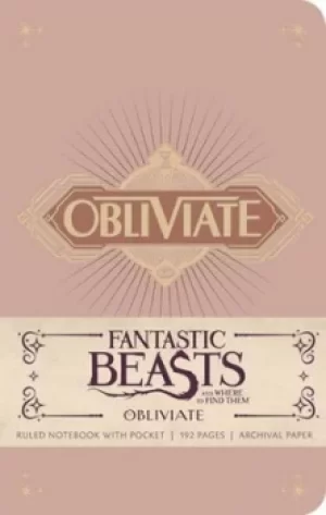 Image of Fantastic Beasts and Where to Find Them Obliviate Hardcover Ruled Notebook by Insight Editions
