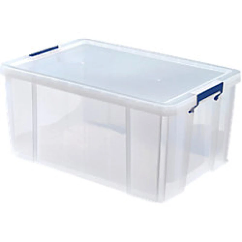Image of Fellowes Prostore Storage Box 70L (in Outer Carton), Clear 7731001