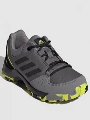 Image of Adidas Kids Unisex Terrex Hyperhiker Low K, Grey/Black, Size 11