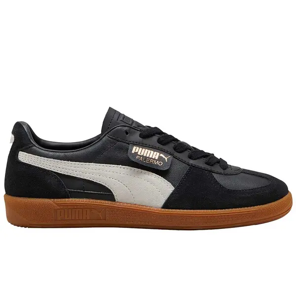 Image of Puma Palermo Lth, Black/grey Unisex 43