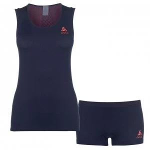 Image of Odlo Seamless Baselayer Set Ladies - Navy