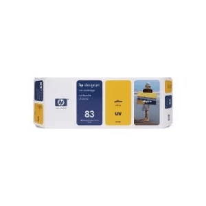 Image of HP 83 Yellow Ink Cartridge