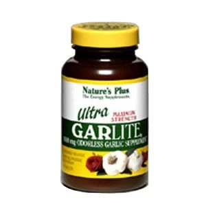 Image of Natures Plus Ultra Garlite 1000 mg Sustained Release Tablets 90 Tabs