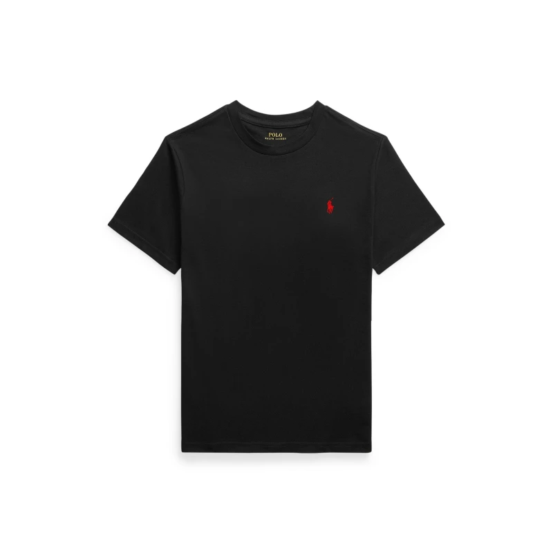 Image of Polo Ralph Lauren Boy's Short Sleeve Logo T Shirt - Black 1 - 2 Years
