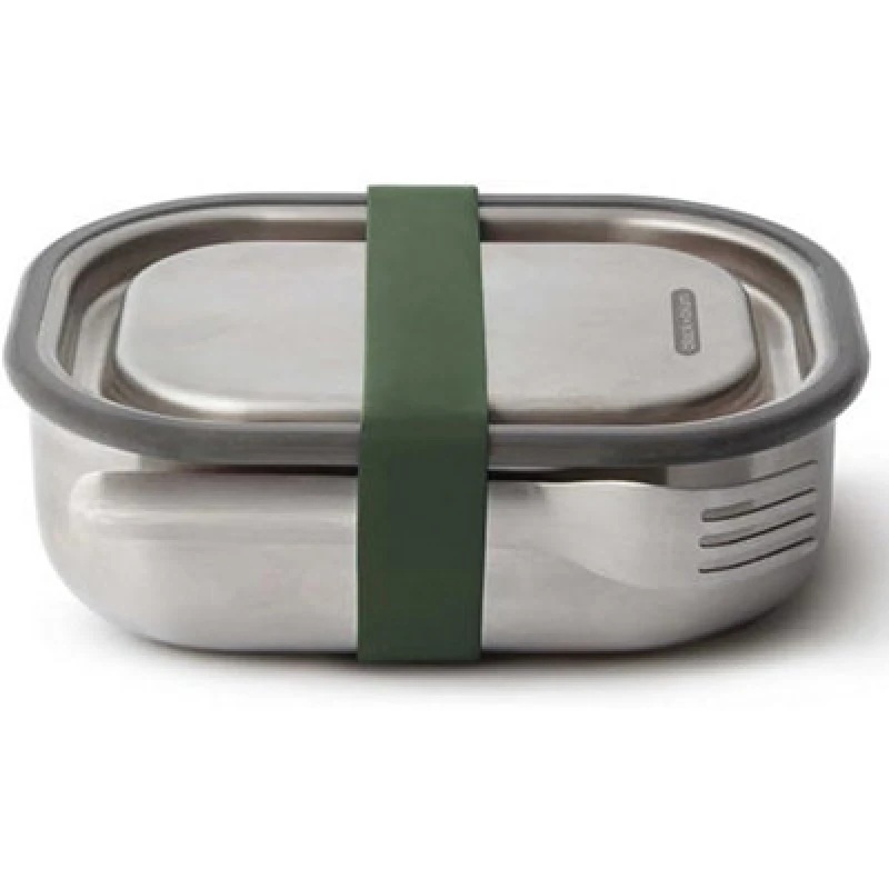 Image of Black + Blum Black+Blum Stainless Steel Lunch Box 600Ml - Olive