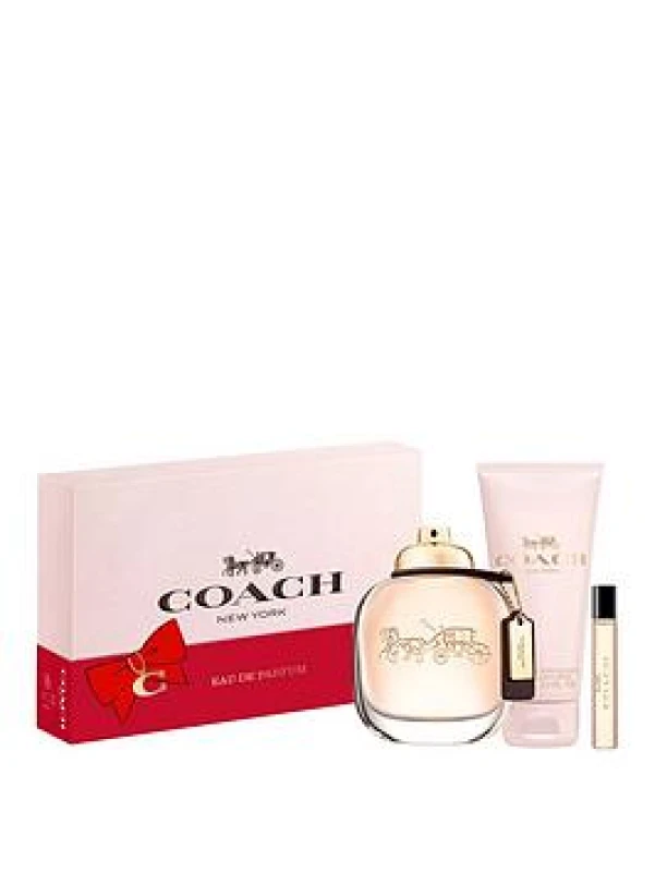 Image of COACH Eau de Parfum 90ml Gift Set, One Colour, Women One Colour W7KTJ Female