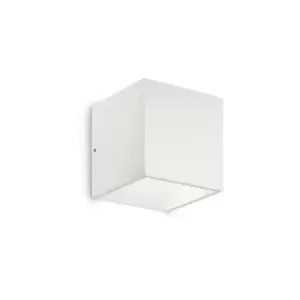 Image of Ideal Lux LED Outdoor Cube Up Down Light White IP54, 4000K
