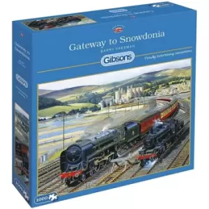 Image of Gibsons Gateway to Snowdonia 1000 Piece Jigsaw Puzzle