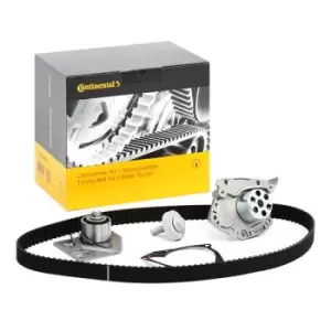 Image of CONTITECH Water Pump + Timing Belt Kit RENAULT,NISSAN,SUZUKI CT1064WP2 119A01812R