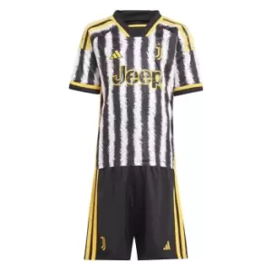 Image of adidas Juventus Home Minikit 2023 2024 Infants - Black