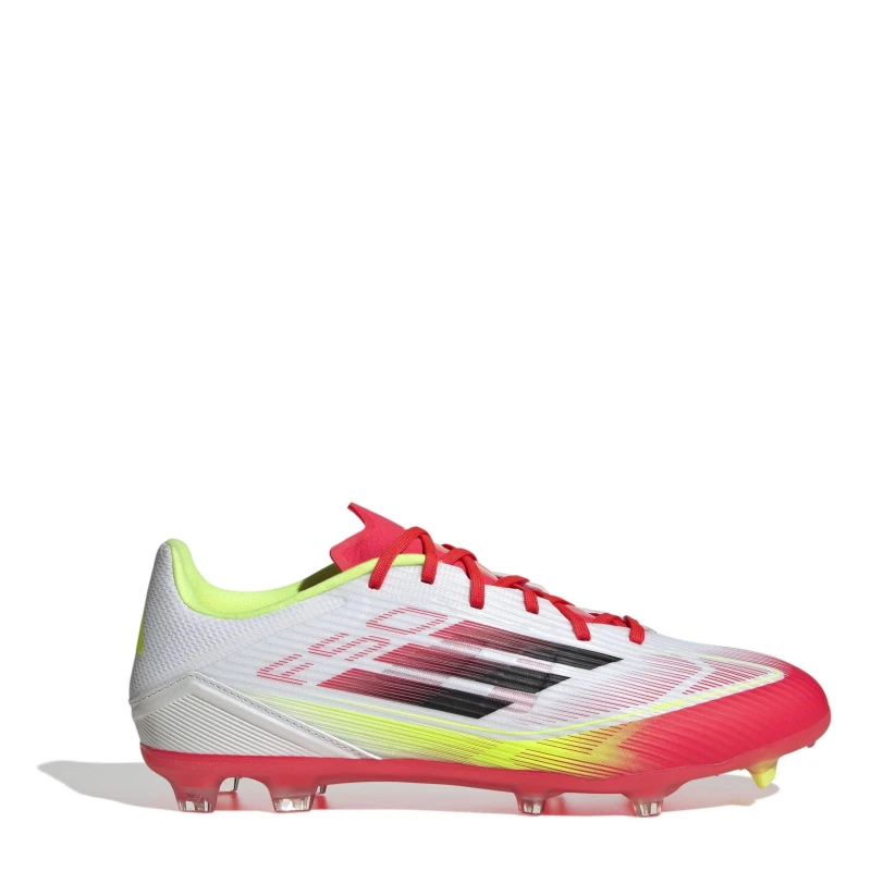 Image of adidas Messi F50 Academy Adults Firm Ground Football Boots - White White 12