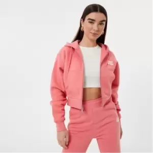 Image of Jack Wills Wave Zip Up Hoody - Pink