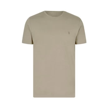 Image of AllSaints Tonic Short Sleeve Crew - PIER GREY