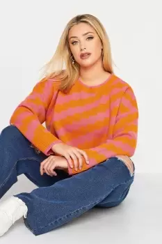 Image of Printed Jacquard Knit Jumper