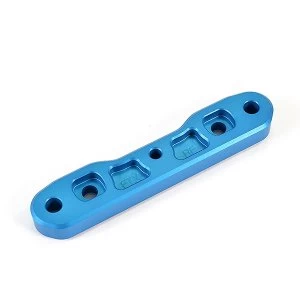 Image of Ftx Dr8 Rear Fr Aluminum Lower Cnc Suspension Mount - Blue
