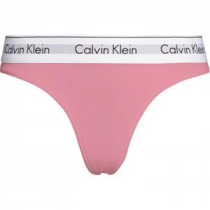 Image of Calvin Klein Cotton Thong - Rosey Dream