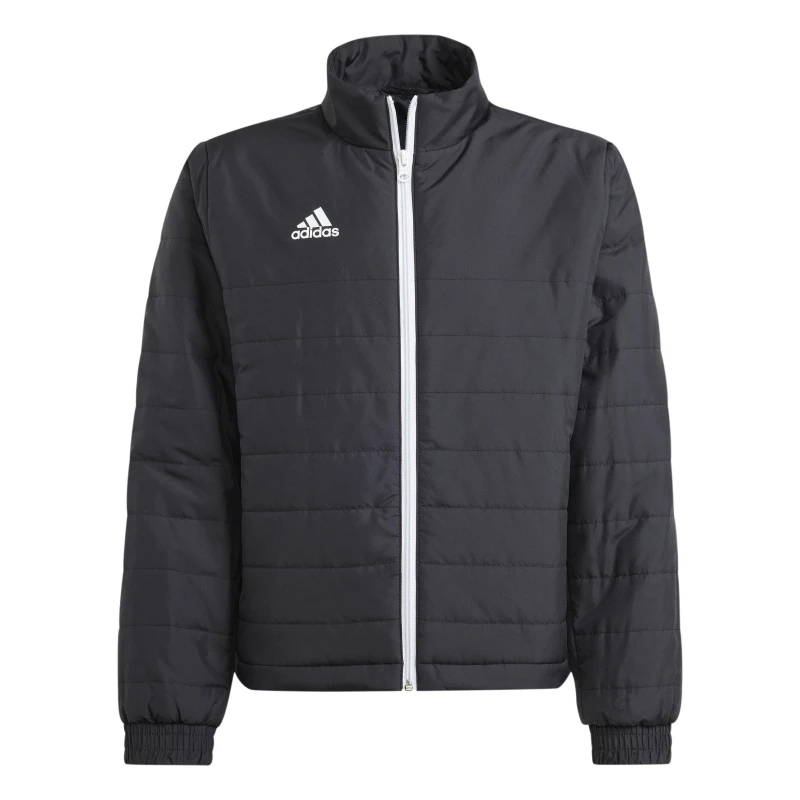 Image of adidas Entrada 22 Light Quilted Jacket Juniors - Black 5 - 6 Years