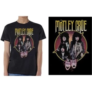 Image of Motley Crue - Theatre Pentagram Unisex Medium T-Shirt - Black