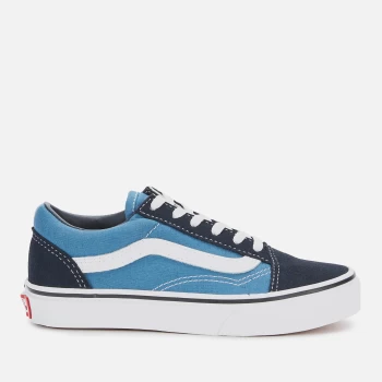 Image of Vans Kids Old Skool Trainers - Navy/True White - UK 10.5 Kids