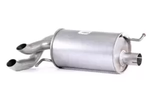 Image of ASMET Rear silencer VW,FORD,SEAT 03.097 1232662,7M3253609C,7M0253609AS