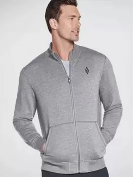 Image of Skechers GOwalk Everywhere Jacket - Grey, Size 2XL, Men