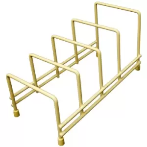 Image of Delfinware Cream Plate Storage Rack