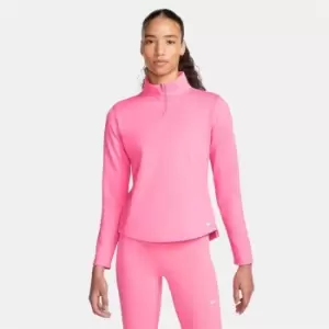 Image of Nike Therma-FIT One Womens Long-Sleeve 1/2-Zip Top - Pink