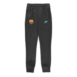 Image of FC Barcelona Fleece Jogging Pants Juniors - Blue