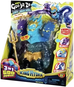 Image of Heroes of Goo Jit Zu Deep Goo Sea King Hydra Figure