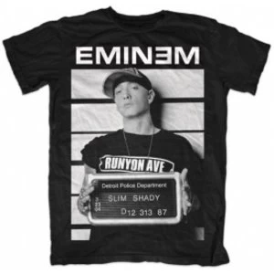 Image of Eminem Arrest Mens T Shirt: Small