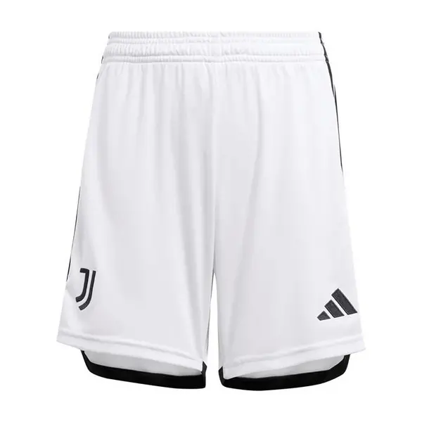 Image of adidas Juventus Away Shorts 2023 2024 Juniors 7-8 Years White 37650001175