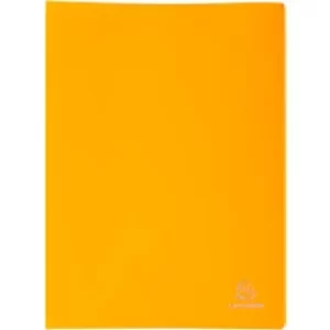 Image of Exacompta Display Book 85109E A4 Yellow 100 Pockets Pack of 8